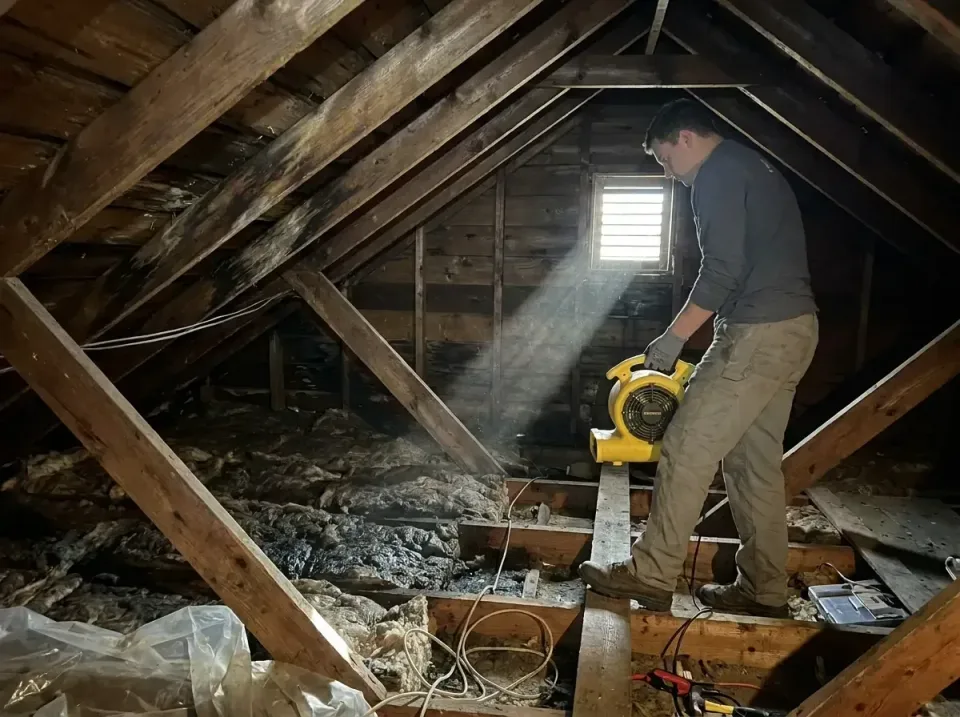 attic-water-damage-drying-proc-007 — frequently asked questions, Emergency Water Extraction & 24/7 Flood Response in Berwyn,…